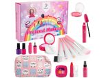 Set Da Trucco Per Bambini La Manula - Trucco Sicuro Per Piccole Principesse, Trousse + Accessori