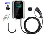 Stazione Di Ricarica Ev, Lunghezza 5 M, Controllo App, 22KW 32A Trifase, TIPO2