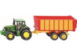 Siku 1650 John Deere Con Carro Per L'insilamento