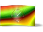 Orologio Da Parete Di Design Arcobaleno Psychodelic Orologio Da Parete Moderno Design Silenzioso Senza Ticchettio Dixtime 3D-0197