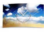 Orologio Da Parete Design Dune Orologio Da Parete Design Moderno Calma Senza Ticchettio Dixtime 3Ds-0083