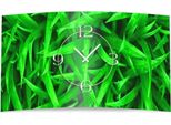 Orologio Da Parete Di Design Nature Blades Of Grass Orologio Da Parete Moderno Di Design Silenzioso Senza Ticchettio Dixtime 3D-0296