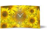 Orologio Da Parete Di Design Con Girasole Orologio Da Parete Moderno Di Design Silenzioso Senza Ticchettio Dixtime 3DS-0148
