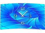 Orologio Da Parete Digitale Di Design Astratto Blu Orologio Da Parete Astratto Moderno Design Silenzioso Senza Ticchettio Dixtime 3DS-0423