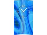 Orologio Da Parete Astratto Blu Di Design Orologio Da Parete Moderno Di Design Silenzioso Senza Ticchettio Dixtime 3DS-0087