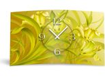 Orologio Da Parete Di Design Lilies Orologio Da Parete Moderno Design Silenzioso Senza Ticchettio Dixtime 3DS-0129