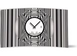 Orologio Da Parete Astratto Grigio Di Design Orologio Da Parete Moderno Di Design Silenzioso Senza Ticchettio Dixtime 3DS-0322