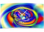 Digital Designer Art Orologio Da Parete Di Design A Cerchio Psycodelic Orologio Da Parete Moderno Design Silenzioso Senza Ticchettio Dixtime 3DS-0358