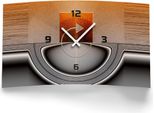 Orologio Da Parete Astratto Metallico Di Design Orologio Da Parete Moderno Di Design Silenzioso Senza Ticchettio Dixtime 3D-0329
