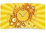 Digital Designer Art Circles Orologio Da Parete Di Design Astratto Moderno Silenzioso Senza Ticchettio Dixtime 3D-0407