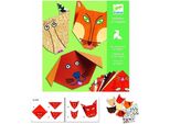 Djeco DJ08761 Origami Animales, Multicolore