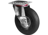 Ruota Pneumatica D.260Mm Trgf.130Kg Ruota Girevole Con Piastra Profilo Scanalato Bs Rollen