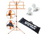 Leggio Keepdrum MUS2OR Arancione Con 10 Magneti