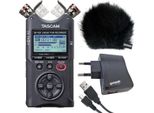 Tascam DR-40X Audio-Recorder mit Zubehör-Set