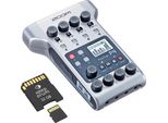 Registratore Podcast Zoom P4 Podtrak Con Scheda Sd Da 32 Gb