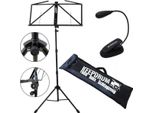 Keepdrum MUS3BK Leggio Nero Con Luce