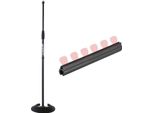 Keepdrum MS096 Supporto Per Microfono Dritto Con Supporto Per Plettro