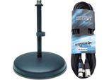 Supporto Da Tavolo Keepdrum MS032 Con Cavo Per Microfono