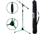 Keepdrum MS106 Gr Asta Microfonica Verde Con Borsa