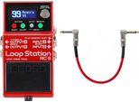 Boss RC-5 Looper Con Cavo Patch Rosso 30Cm