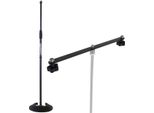 Keepdrum MS096 Asta Microfonica Dritta Con Guida Stereo