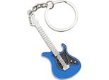 Keepdrum Portachiavi Chitarra Elettrica Blu