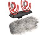 Parabrezza In Pelle Rode Deadcat Con Supporto Per Microfono Shotgun SM3-R