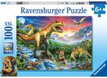 Ravensburger 10665 Ravensburger Xxl Bei Den Dinosauriern Puzzle 100 Teile