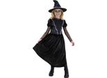 Smiffys - Costume Da "Strega Dell'ovest"" Per Bambino SM3485 (110-116) (Nero)"