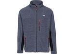 Giacca In Pile Trespass Da Uomo Jynx TP256 (M) (Blu Navy A Righe)