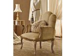 Casa Padrino Poltrona Da Salotto Barocca Beige / Marrone - Mobili Barocchi Da Salotto E Da Hotel Di Alta Qualità - Qualità Eccellente - Italy
