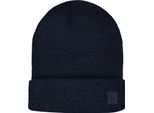 Buff Merino Heavyweight Beanie Night Blue Night Blue -