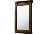 MASSIVMOEBEL24 | Spiegel Mango 60X8X100 Braun Lackiert Railway #463