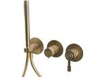 Versi Miscelatore Da Incasso Per Doccia/Vasca Con Doccetta, 2 Vie, Bronzo