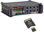 Zoom F8n Pro Audio-Recorder mit Speicherkarte