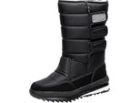 Stivali Da Neve Con Fodera, Fodera Calda, Stivali Da Neve Impermeabili, Scarpe Invernali Da Uomo, Nero, 40, Sintetico