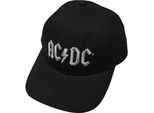 Ac/Dc Cappello Con Logo D'argento Nero