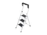 Hailo K75 Comfortline Scaletta Ergonomica In Acciaio 3 Gradini