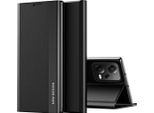 Custodia Sleep Case Pro Per Xiaomi Redmi Note 12 5G / Poco X5 5G Con Flip Cover Stand Nero
