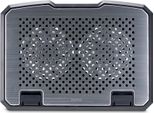 Hama Laptop-KüHler Aluminium, Neigbar, Leise, 2 LüFter, Bis 40 Cm (15,6), Sw (00126807)
