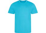 Awdis Cool - T-Shirt Da Uomo PC5211 (M) (Blu Hawaiano)