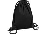 Westford Mill - Borsa Da Ginnastica, Cotone RW7786 (Taglia Unica) (Nero)