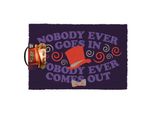Zerbino Willy Wonka Nobody Materiale Fibra Di Cocco Pvc, Zerbino, 60X40 Cm