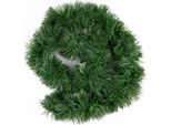 Ghirlanda Natalizia Ø 10 Cm Verde 10 Metri - Ghirlanda Decorativa Artificiale - Ghirlanda Di Abete Natalizio