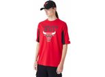 Maglietta A Maniche Corte Da Uomo New Era Nba Mesh Panel Os Tee Chibu 60435481 Red (M)