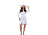 Smiffys - Costume - Donna SM1543 (Xs) (Bianco)