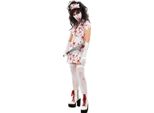 Smiffys - Costume - Donna SM1887 (Xs) (Bianco)