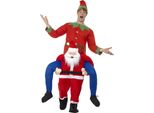 Smiffys - Costume Da Cavalluccio Per Uomo/Donna Unisex SM2111 (Taglia Unica) (Rosso/Bianco/Blu)