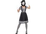 Smiffys - Set Di Costumi Da Mimo Per Donna SM2526 (M) (Nero/Bianco)