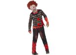 Smiffys - Costume Da Ragazzo SM2631 (128-134) (Rosso/Verde)